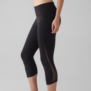 Lululemon Train Times Crop 17" - Like New